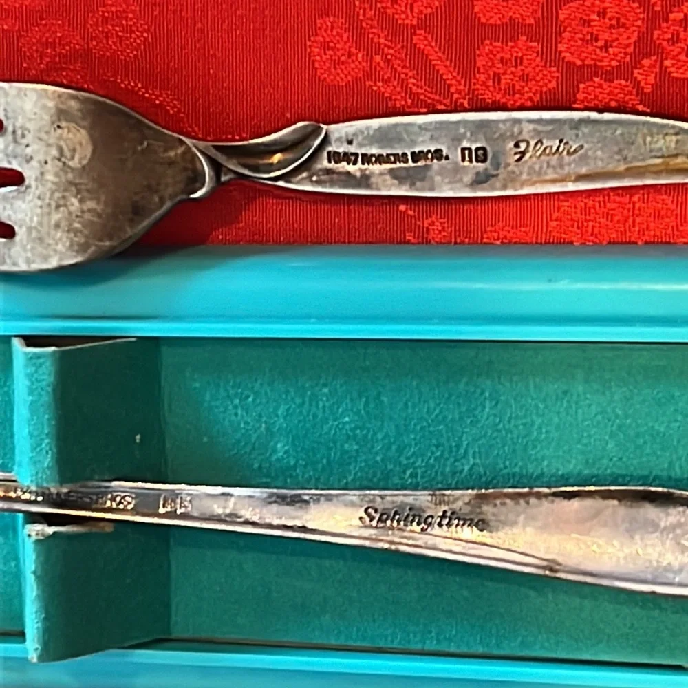 Vintage 1847 Rogers Bros. Spoon and Infant fork